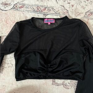 Edikted Mesh Crop Top